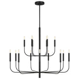 Brianna Chandelier by ED by Ellen DeGeneres, Finish: Aged Iron, Number of Lights: 15
