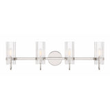 Brook Vanity Light By Eurofase - Four Lights Nickel