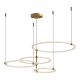 Bruni Multi Light Chandelier by Kuzco - Brushed Gold