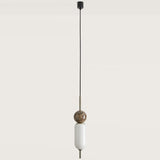 Bronze-Brown Marble Anet Pendant Light by Aromas Del Campo