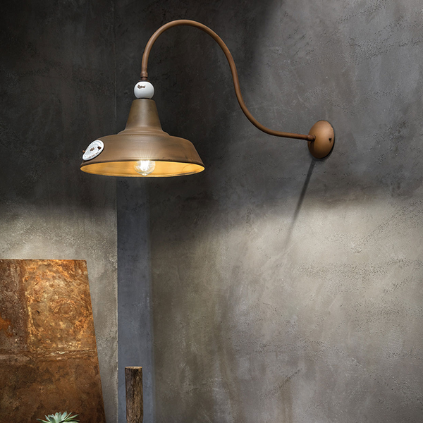 Grunge Wall Sconce - Lifestyle