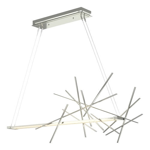 CASCADE LED LINEAR SUSPENSION BY HUBBARDTON FORGE, FINISH: STERLING, , | CASA DI LUCE LIGHTING