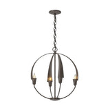 CIRQUE SMALL CHANDELIER BY HUBBARDTON FORGE, FINISH: BRONZE, , | CASA DI LUCE LIGHTING