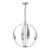 CIRQUE SMALL CHANDELIER BY HUBBARDTON FORGE, FINISH: STERLING, , | CASA DI LUCE LIGHTING