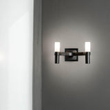Small Black Crown Wall Lamp by Nemo