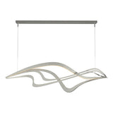 CROSSING WAVES LED PENDANTBY HUBBARDTON FORGE, FINISH: STERLING, , | CASA DI LUCE LIGHTING