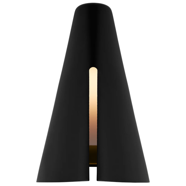 Cambre Sconce Small By Kelly Wearstler-Midnight Black
