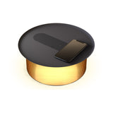 Carousel Table Lamp By Pablo, Finish: Bronze, Color: Black, Size: Small