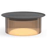 Carousel Table Lamp By Pablo, Size: Small, Finish: Bronze, Color: Black, Tray: Small