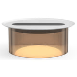 Carousel Table Lamp By Pablo, Size: Small, Finish: Bronze, Color: Terracotta, Tray: Small