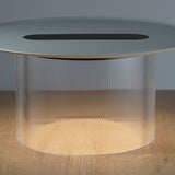 Carousel Table Lamp By Pablo, Finish: Clear, Color: White, Size: Medium