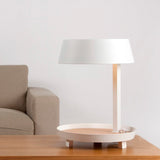 Carry Table Lamp By Seed, White Beech, Size: Medium