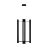 Carson Four Light Pendant By Kelly Wearstler-Midnight Black Front View