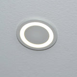 Cerchietto Recessed Light By Egoluce-White Glowimg Fixed In Ceiling