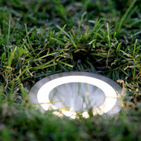 Cerchio Recessed Light By Egoluce - White Light in Garden