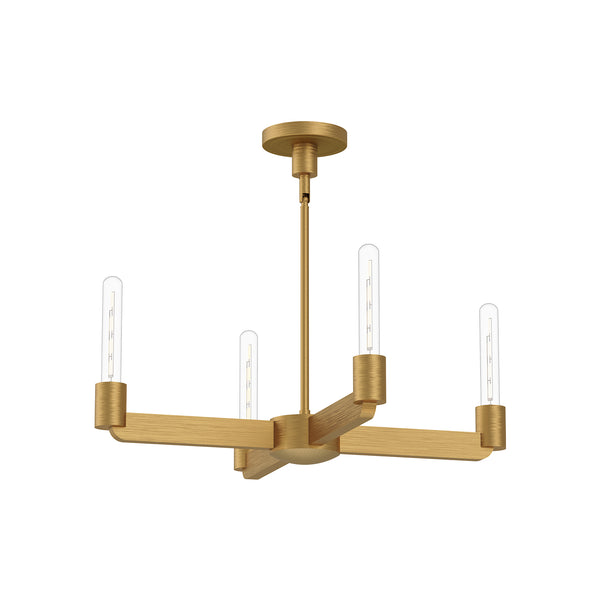 Claire Chandelier by Alora Mood - Small, Aged Gold
