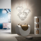Veli Couture Suspension Lamp by Slamp