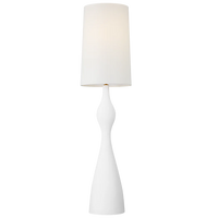 Constance Floor Lamp By Aerin-Textured White