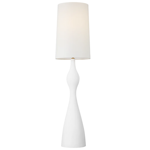 Constance Floor Lamp By Aerin-Textured White