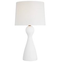 Constance Table Lamp By Aerin-Textured White