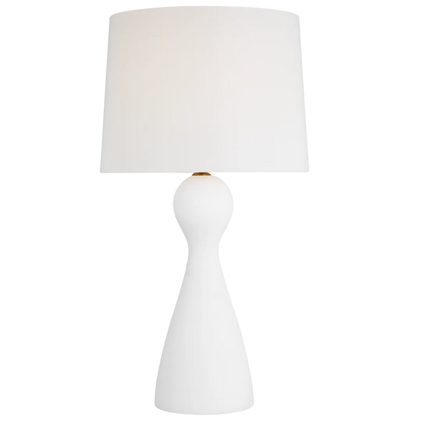Constance Table Lamp By Aerin-Textured White