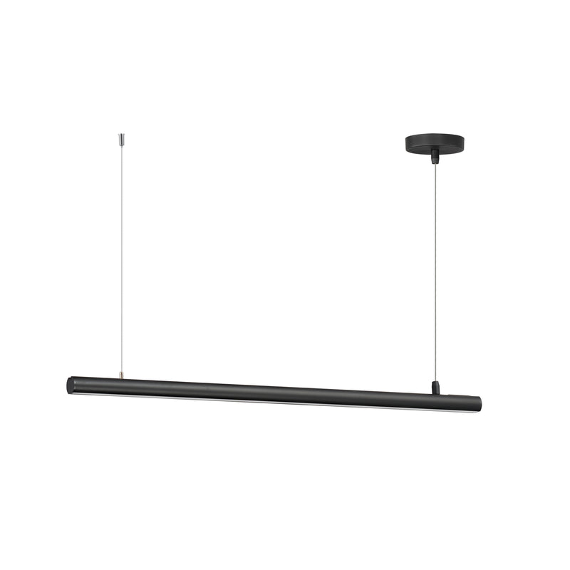 Continuum Linear Pendant Light By ET2 Small Black