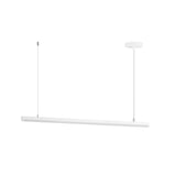 Continuum Linear Pendant Light By ET2 Small White