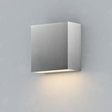Cubed Outdoor Wall Sconce By ET2 Small SA Finish