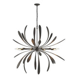 DAHLIA CHANDELIER BY HUBBARDTON FORGE, FINISH: NATURAL IRON, SIZE: LARGE, | CASA DI LUCE LIGHTING