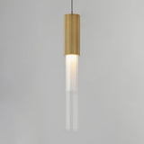 Reeds 1 Light Pendant - Lifestyle Image with lights on
