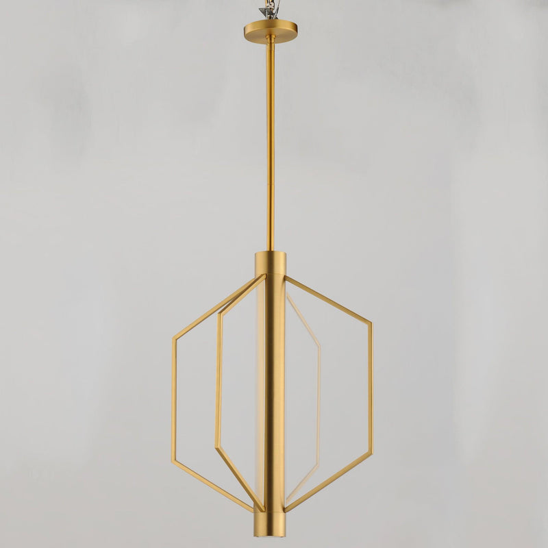 Small Natural Aged Brass Telstar Suspension by ET2