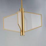 Large Natural Aged Brass Telstar Suspension by ET2