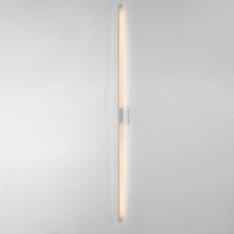 Alumilux Line Linear Outdoor Wall Sconce - White Lifestyle