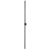 Alumilux Line Linear Outdoor Wall Sconce - Large Black