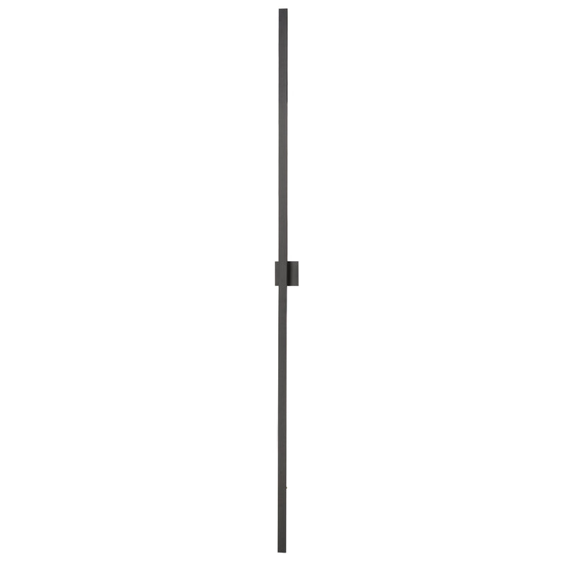 Alumilux Line Linear Outdoor Wall Sconce - Large Black