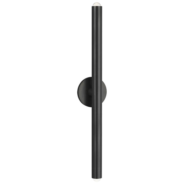 Ebell Wall Light By Visual Comfort Model, Size: Large, Finish: Nightshade Black