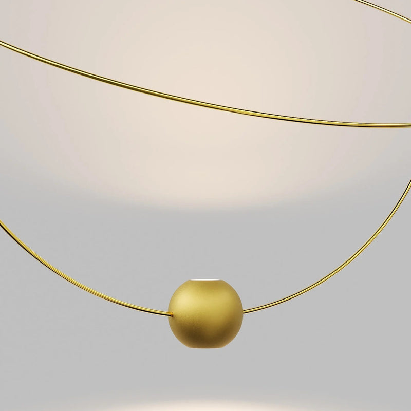 Elara Suspension By Lodes, Finish: Gold
