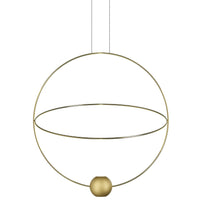 Elara Suspension By Lodes, Finish: Gold, Size: Medium
