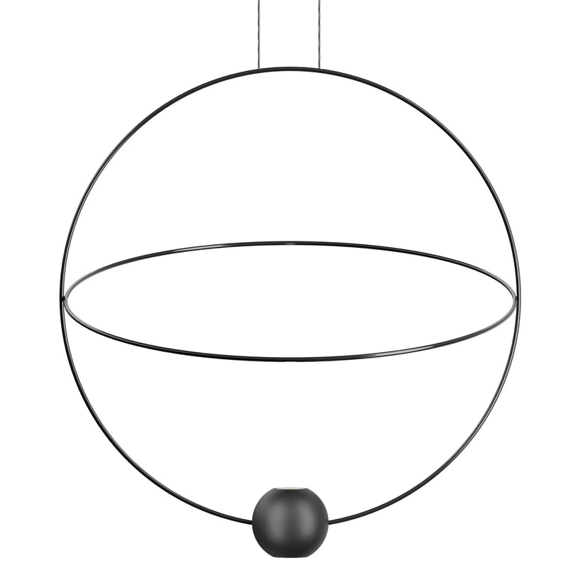 Elara Suspension By Lodes, Finish: Matte Black, Size: Medium