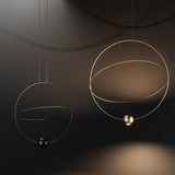 Elara Suspension By Lodes, Finish: Matte Black / Gold