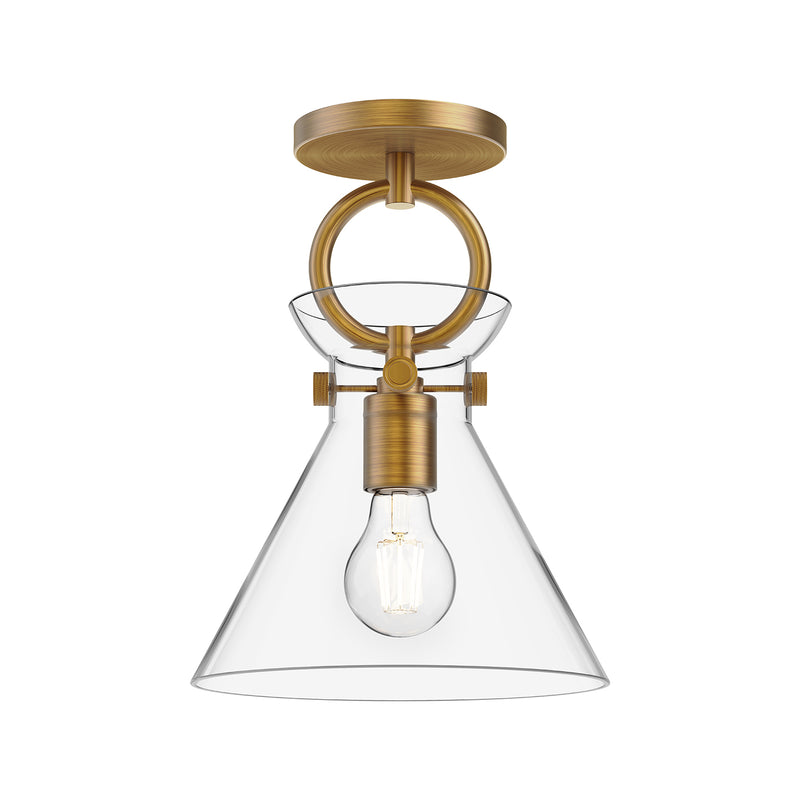 Emerson Ceiling Light by Alora Mood - Aged Gold/Clear