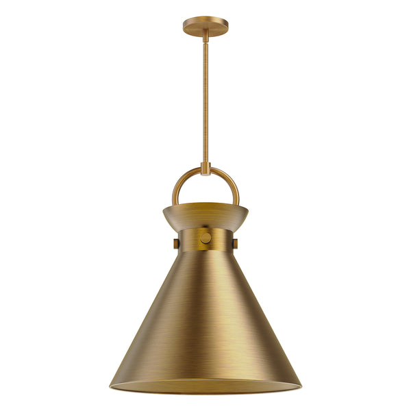 Emerson Pendant Light By Alora Mood - Large, Aged Gold