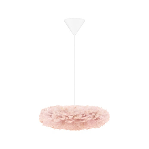 Eos Esther Pendant by Umage - Mini, Rose, Cord Set White, Canopy hanging in the kitchen