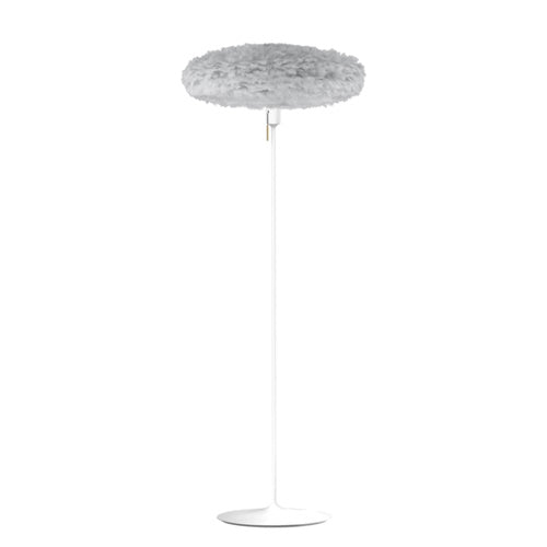 Eos Esther Floor Lamp By Umage – Large, Grey, White, Floor Lamp Installed in the bedroom, living, and dining room