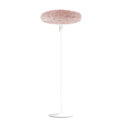 Eos Esther Floor Lamp By Umage – Large, Rose, White, Floor Lamp Installed in the bedroom, living, and dining room