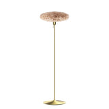 Eos Esther Floor Lamp By Umage – Medium, Brown, Brushed Brass, Floor Lamp Installed in the bedroom, living, and dining room