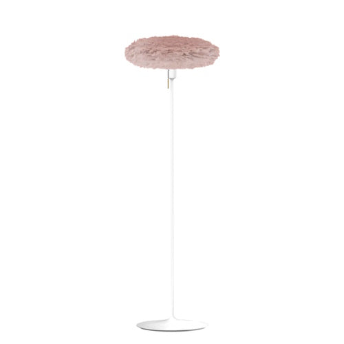 Eos Esther Floor Lamp By Umage – Medium, Rose, White, Floor Lamp Installed in the bedroom, living, and dining room