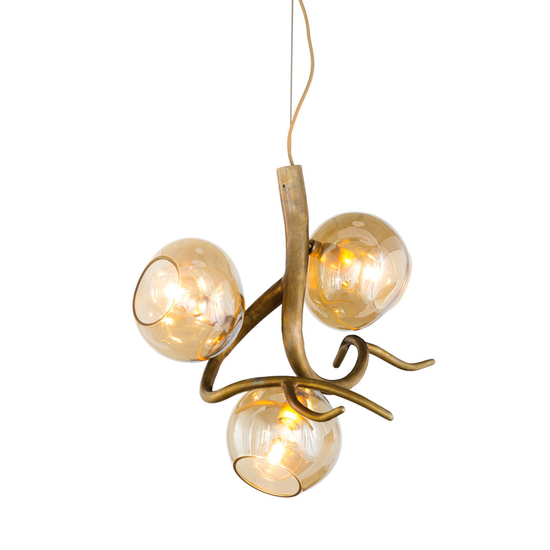 Ersa Pendant Light by Brand Van Egmond - Burnished Brass,  Large