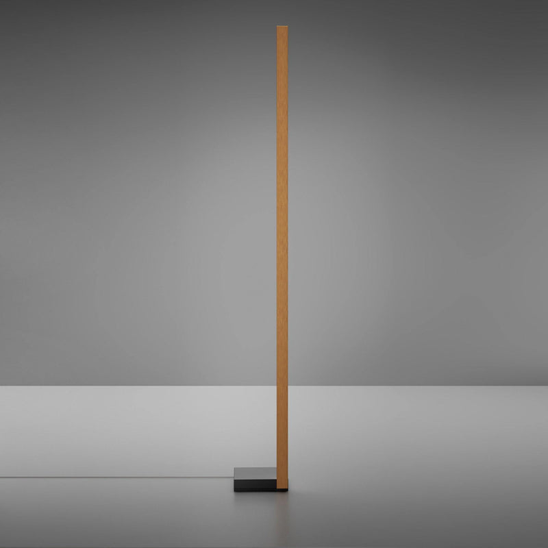Bronze Pivot LED Floor Lamp by Fabbian