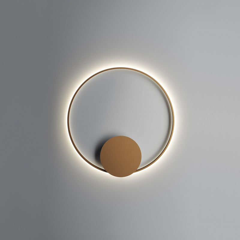 Olympic LED Wall/Ceiling Light by Fabbian, Finish: Bronze, Size: Medium,  | Casa Di Luce Lighting